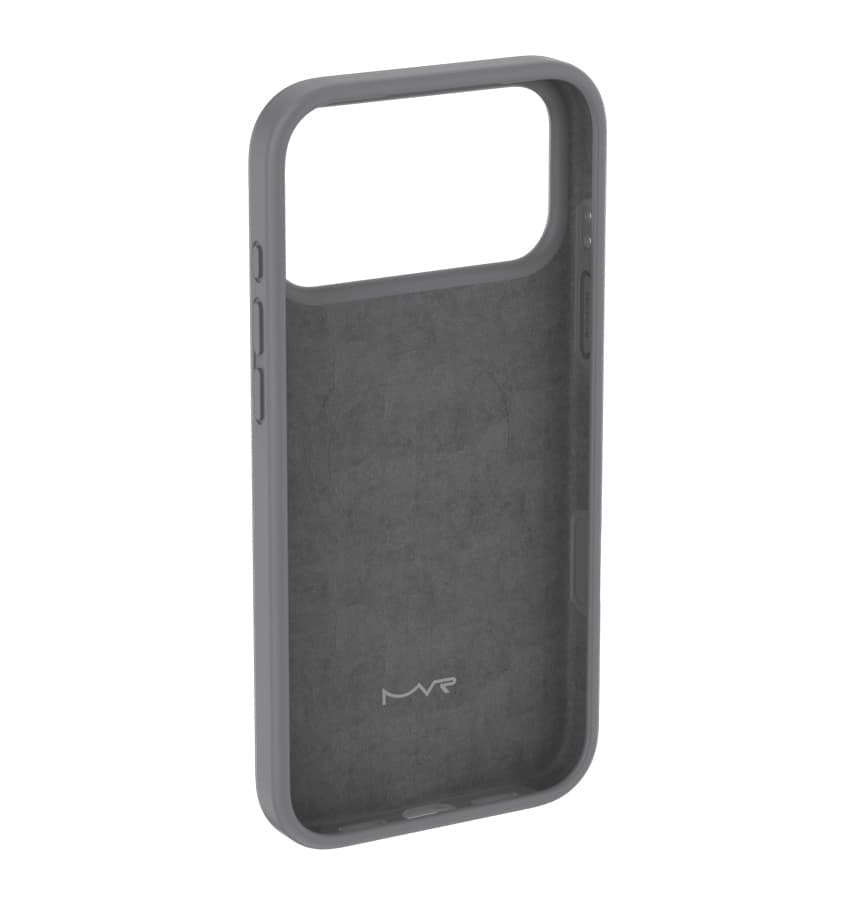 iPhone 17 Pro Case – Grey | MVR Liquid Silicone Soft-Touch Finish, Anti-Slip Grip, Premium Protection