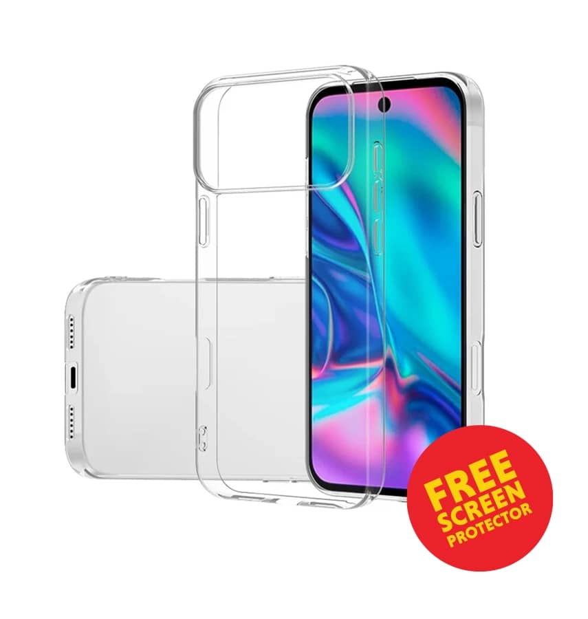 iPhone 17 Pro Max Cover – Clear | Soft Slim Flexible Design, Lightweight Protection, Crystal Transparency