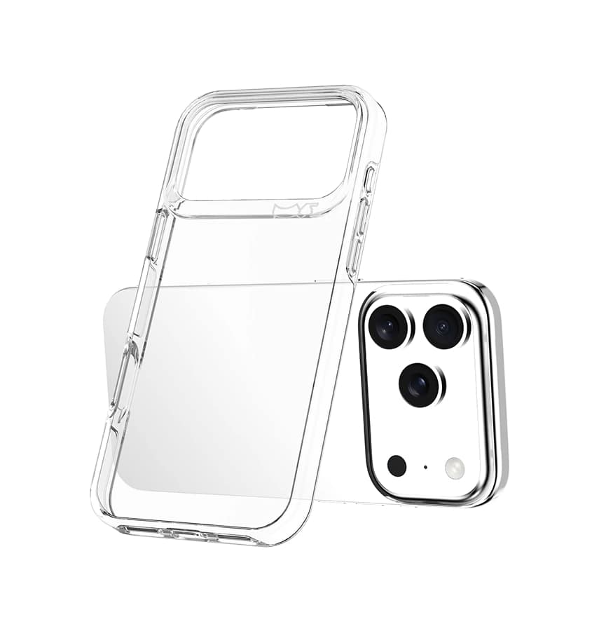 iPhone 17 Pro Max Nova Case – Crystal | MVR Sleek Transparent Cover, Shock Resistant, Ultra-Slim Fit