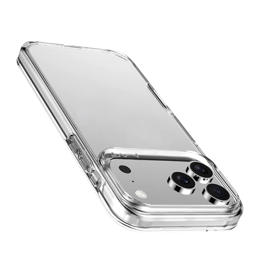 iPhone 17 Pro Max Nova Case – Crystal | MVR Sleek Transparent Cover, Shock Resistant, Ultra-Slim Fit