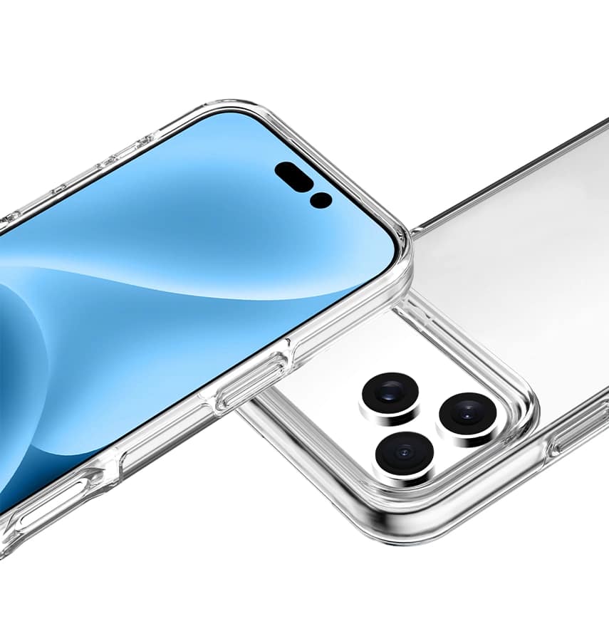 iPhone 17 Pro Max Nova Case – Crystal | MVR Sleek Transparent Cover, Shock Resistant, Ultra-Slim Fit