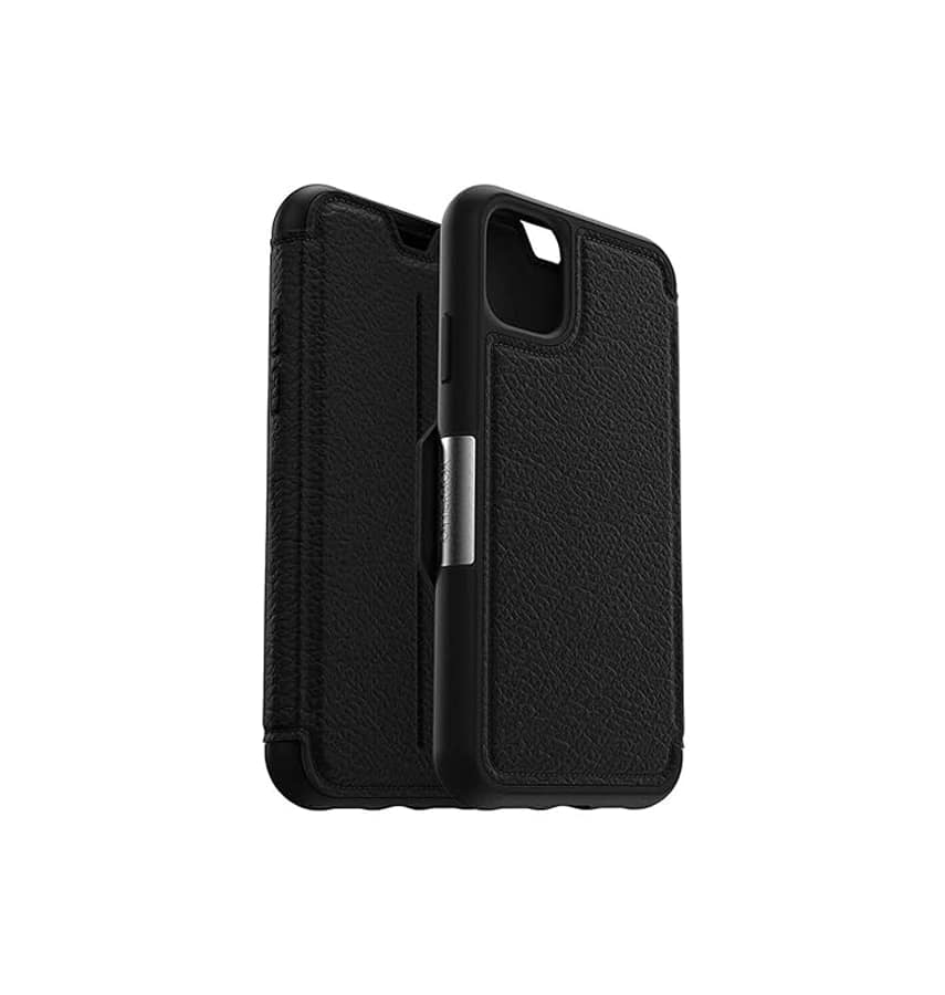 iPhone 11 Pro Max Case – Shadow | OtterBox Strada Series Stylish, Protective & Genuine Leather Folio Cover