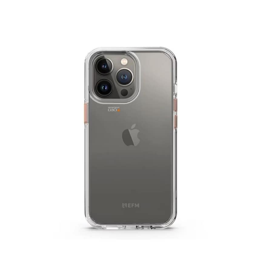 iPhone 13 Pro Max Case – Clear | EFM Aspen D3O Crystalex Armour Series Slim, Transparent & Durable Protection