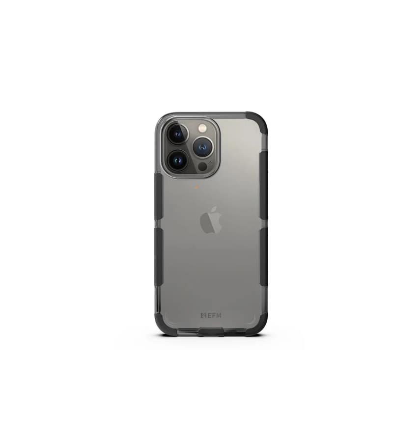 iPhone 13 Pro Max Case – Black/Carbon | EFM Cayman D3O Armour 5G Signal Series Rugged, Durable & Drop-Tested Cover