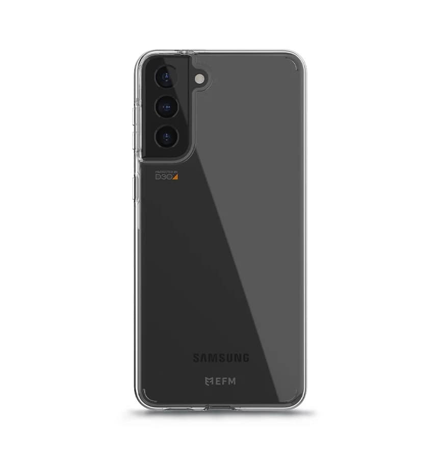 Samsung S21 Case – Crystal Clear | EFM Alta Crystalex Series Slim, Transparent & Lightweight Cover