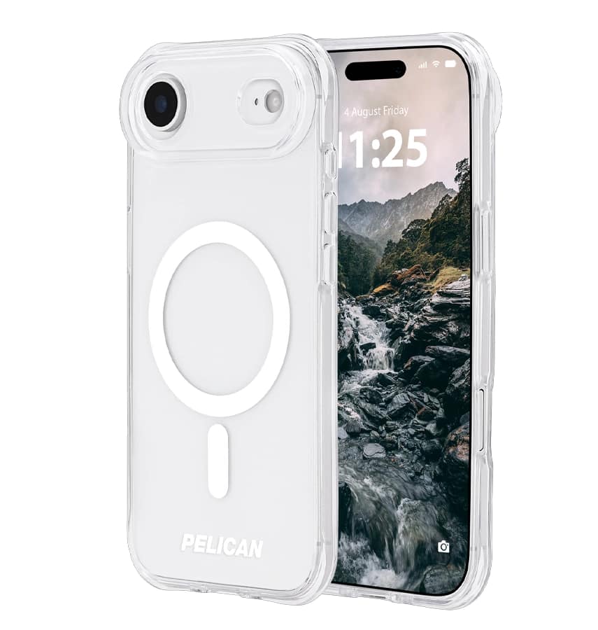 iPhone 17 Air Case – Clear | Pelican Ranger MagSafe Cover with Rugged Drop Protection & Slim Design