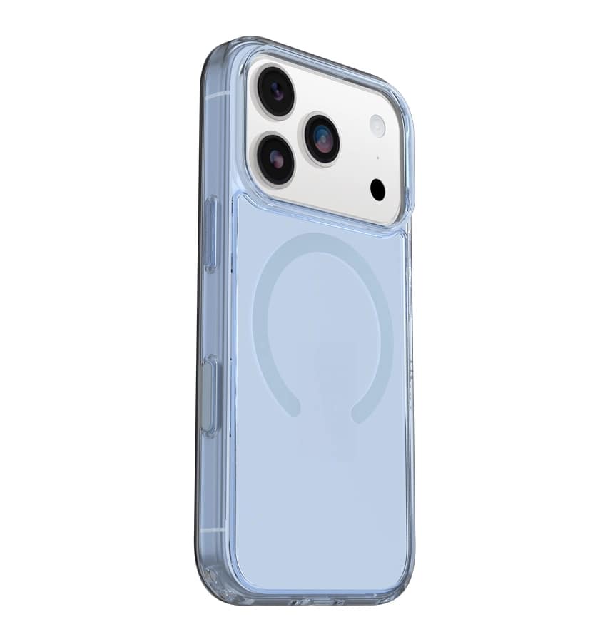iPhone 17 Pro MagSafe Case – Silver Glade Blue | OtterBox Symmetry Protective Cover with Slim, Durable & Drop Protection