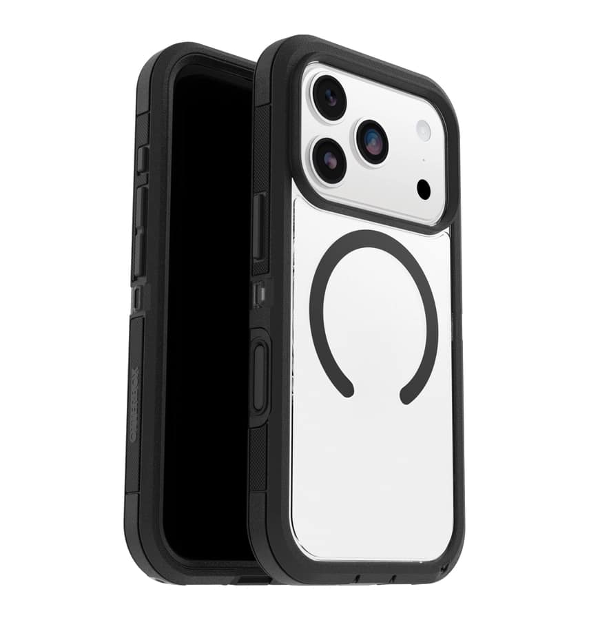 iPhone 17 Pro MagSafe Case – Dark Side Black | OtterBox Defender XT Pro Rugged Protective Cover with Camera Control