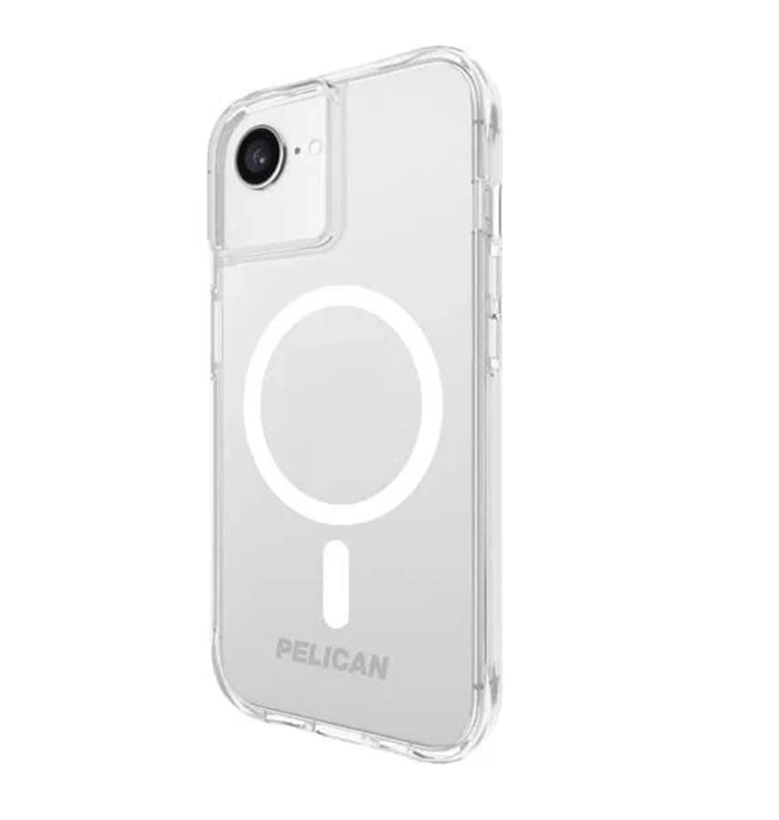 iPhone 16E/15/14/13 Case – Clear | Pelican Ranger MagSafe Cover with Durable Drop Protection & Slim Finish