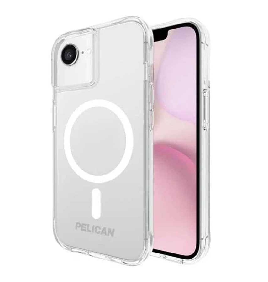 iPhone 16E/15/14/13 Case – Clear | Pelican Ranger MagSafe Cover with Durable Drop Protection & Slim Finish
