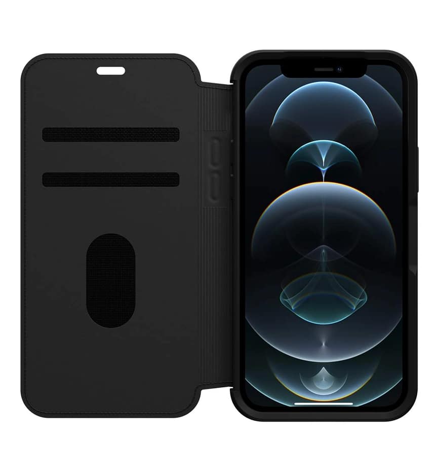iPhone 12 Pro Max Case – Shadow | OtterBox Strada Cover with Sleek Wallet Design & Durable Protection