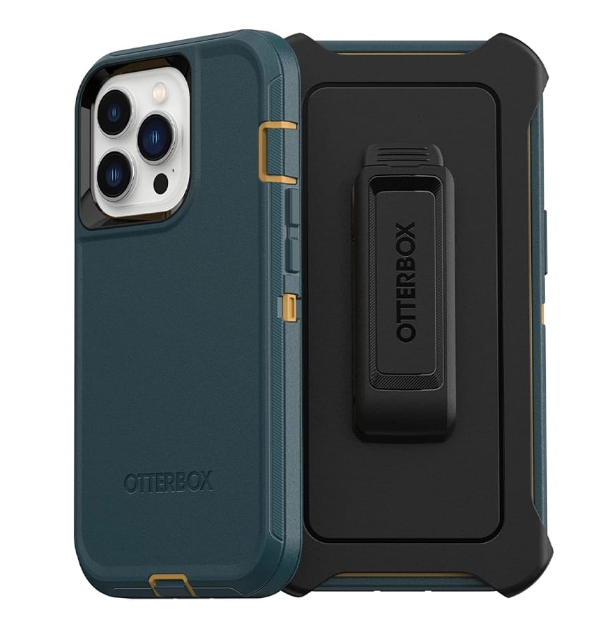 iPhone 13 Pro Case – Military Green | OtterBox Defender Cover with Rugged Protection & Durable Design
