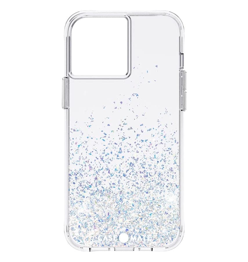 iPhone 13 Pro Max Case – Stardust | Case-Mate Twinkle Ombre Antimicrobial Cover with Stylish Finish & Drop Protection