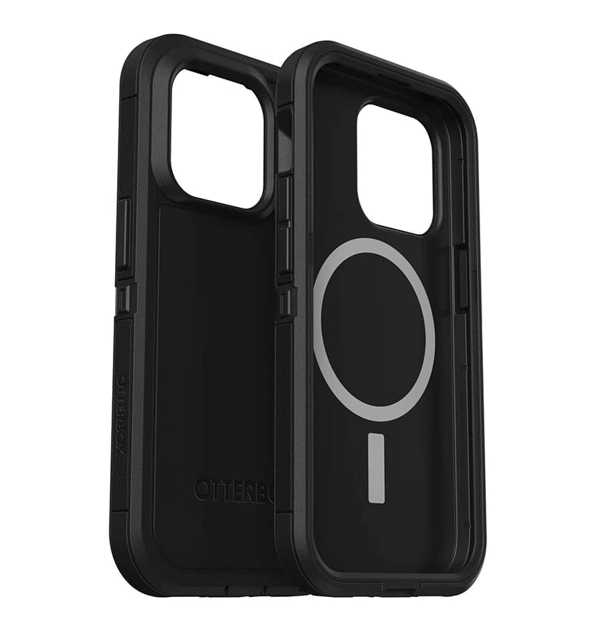 iPhone 14 Case – Black | OtterBox Defender XT MagSafe Cover with Rugged Protection & Impact Resistance