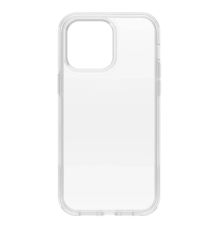 iPhone 14 Pro Max Case – Clear | OtterBox Symmetry Antimicrobial Cover with Sleek Design & Drop Protection