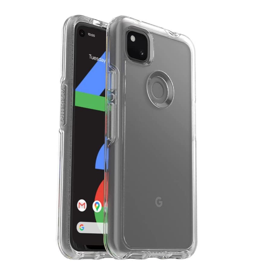 Google Pixel 4a 5G Case – Clear | OtterBox Symmetry Cover with Sleek Design & Drop Protection