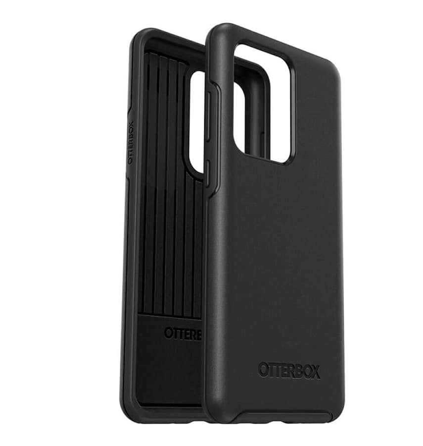 Samsung S20 Ultra Case – Black | OtterBox Symmetry Cover with Sleek Protection & Durable Design