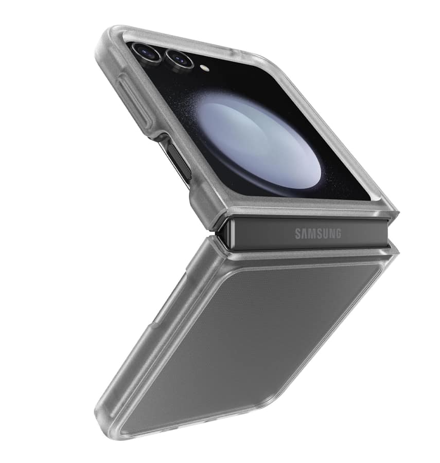 Samsung Z Flip 5 Case – Clear | OtterBox Thin Flex Cover with Slim Protection & Drop Resistance