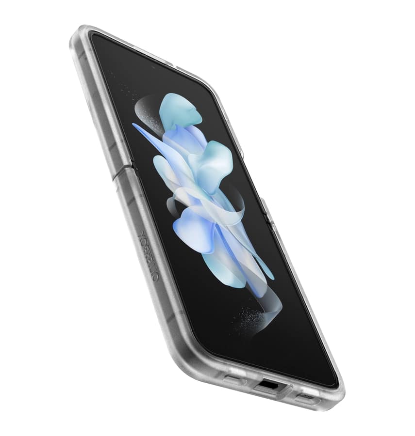 Samsung Z Flip 4 Case – Clear | OtterBox Thin Flex Cover with Transparent Slim Design