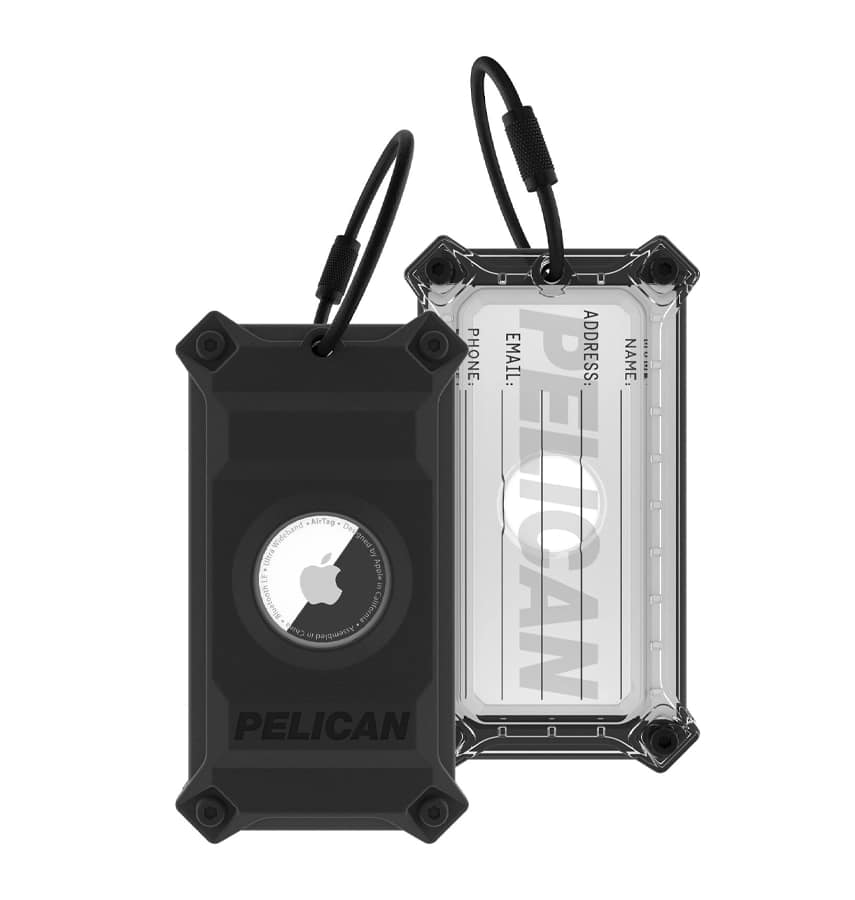 Pelican Protector Luggage Tag for AirTag | Durable AirTag Holder for Bags & Suitcases