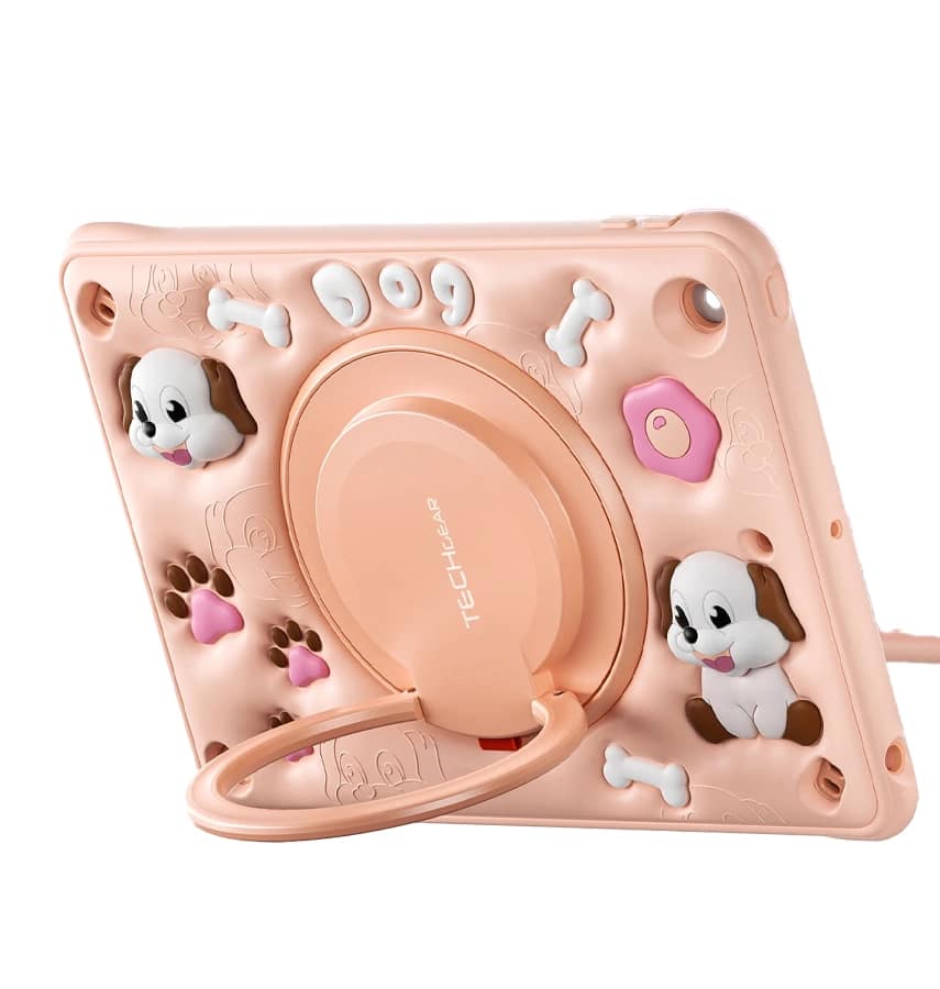 iPad 10.9 Survivor Generic Case with Shoulder Strap – Bubble Dog | Protective Cover with Slim, Durable & Stylish Design