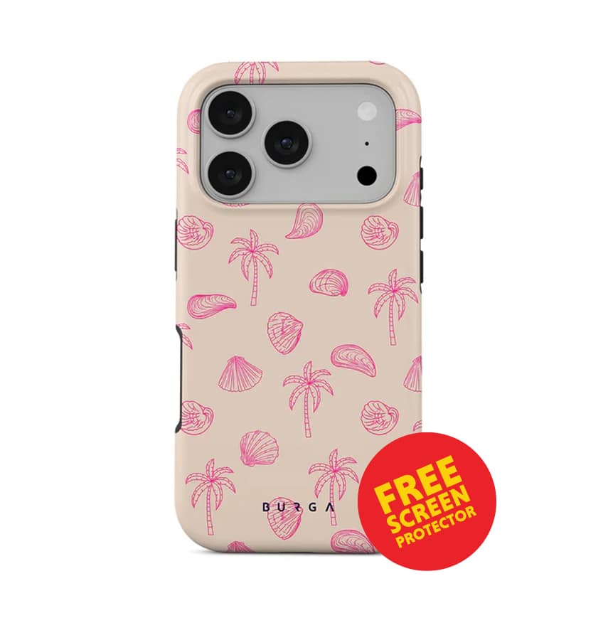 iPhone 17 Pro Tough MagSafe Case – Beach Please | Burga Stylish Protection with Slim, Durable Build