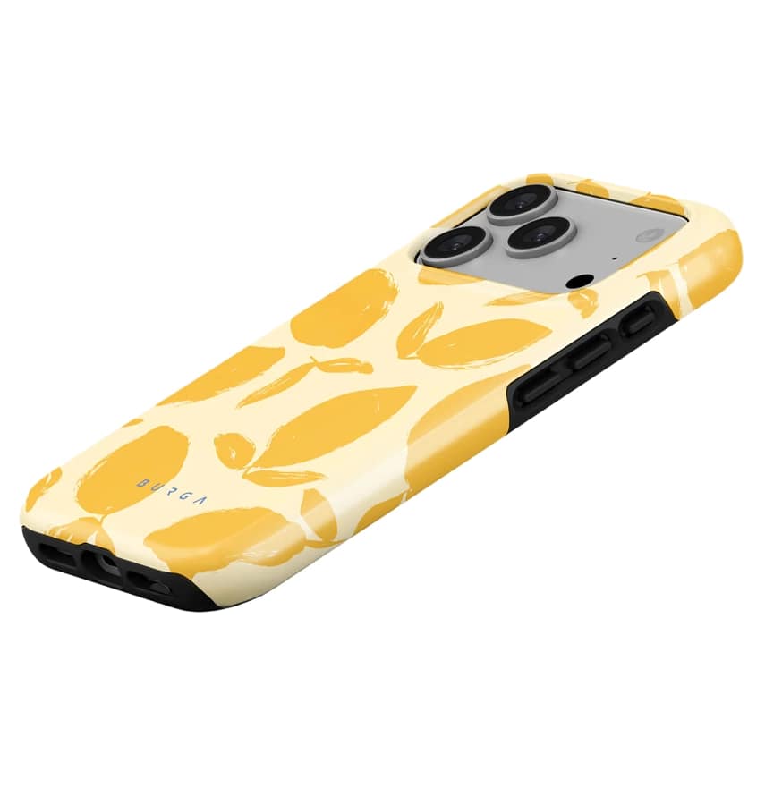 iPhone 17 Pro Tough MagSafe Case – Lemon Tart | Burga Slim, Stylish & Durable Protective Cover