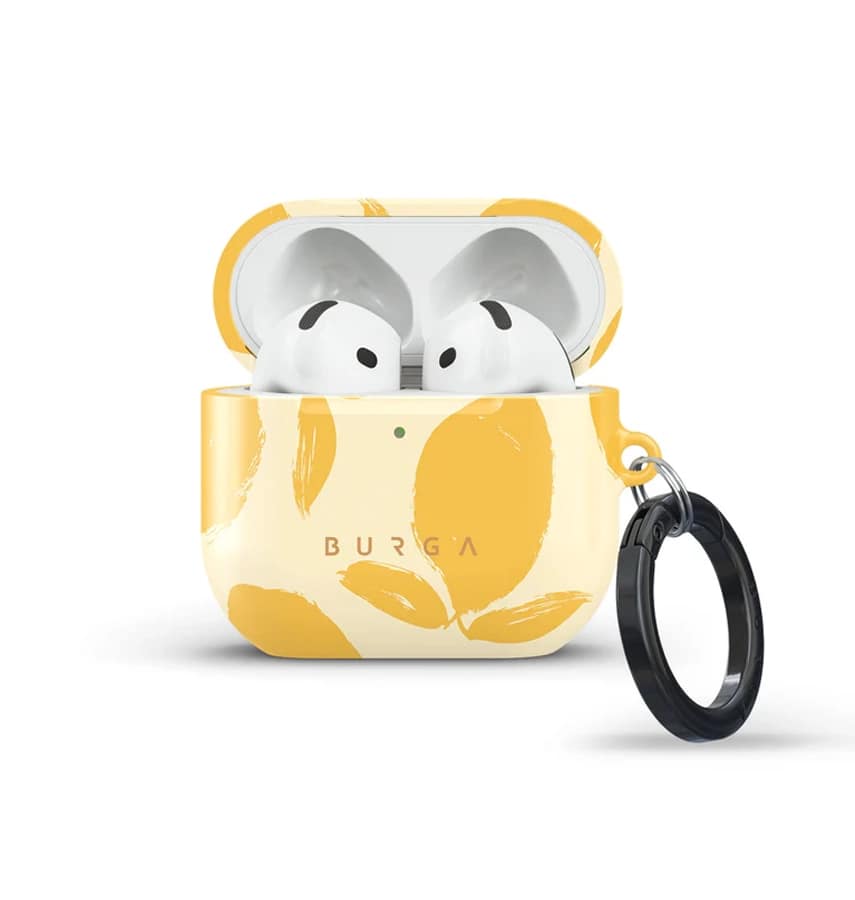 AirPods 4th Gen Case – Lemon Tart | Burga Protective Cover with Slim, Stylish & Durable Design