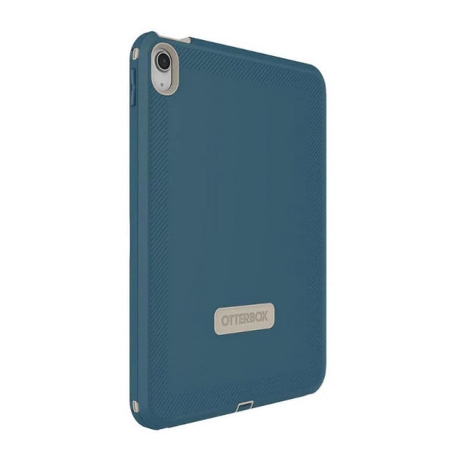iPad 10.9 (10th Gen) Case – Medtronic Denim Blue | OtterBox Defender Series Heavy-Duty Protective Case with Port Covers & Stand Function