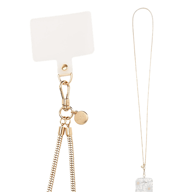 Kate Spade "Heart of Gold" phone crossbody bag, stylish and functional accessory.