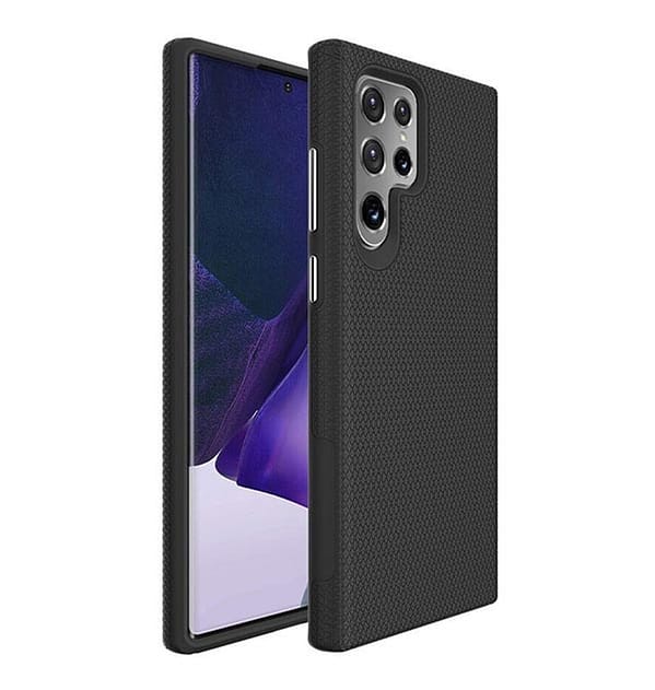 Samsung Galaxy S24 Ultra Case - Black Triangle Back Cover | Durable Protective Phone Cover - Image 2