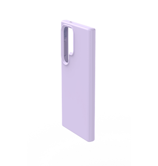 Samsung Galaxy S24 Ultra Case - MVR Liquid Silicone Cover (Lavender) | Soft Grip, Anti - Slip & Protective - Image 3