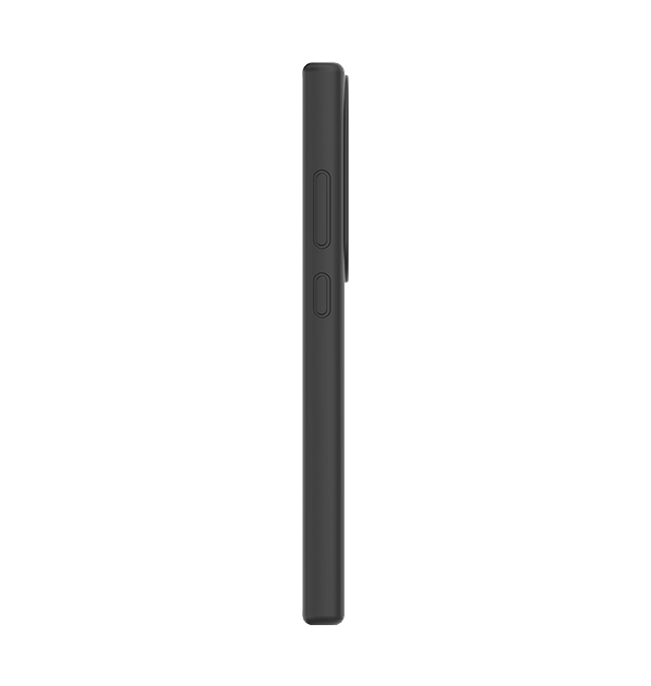 MVR Liquid Silicone Case for Samsung Galaxy S24 Ultra | Soft - Touch Protective Cover - Jet Black (Wireless Charging Compatible) - Image 4