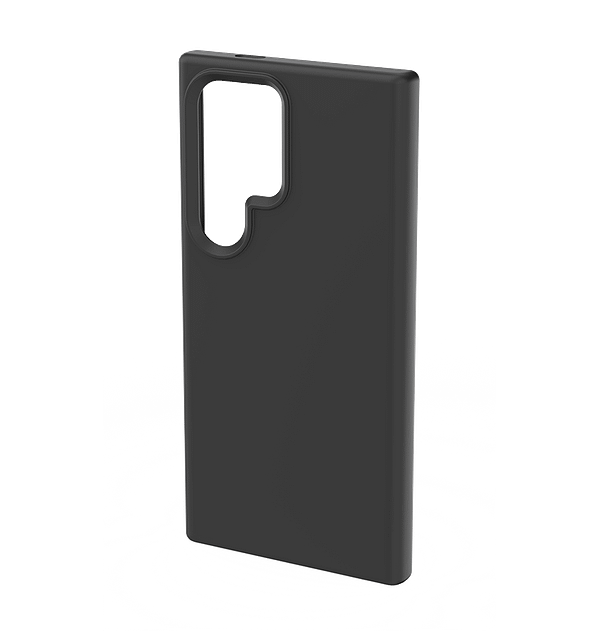 MVR Liquid Silicone Case for Samsung Galaxy S24 Ultra | Soft - Touch Protective Cover - Jet Black (Wireless Charging Compatible) - Image 5
