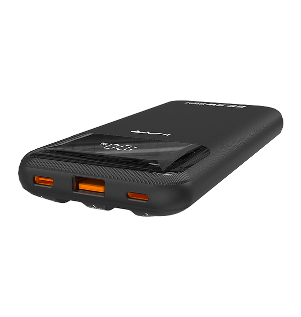 10000mAh Power Bank with Built - in Cable - MVR Rapid 10W Fast Charging | Compact & Portable (Black) - Image 7