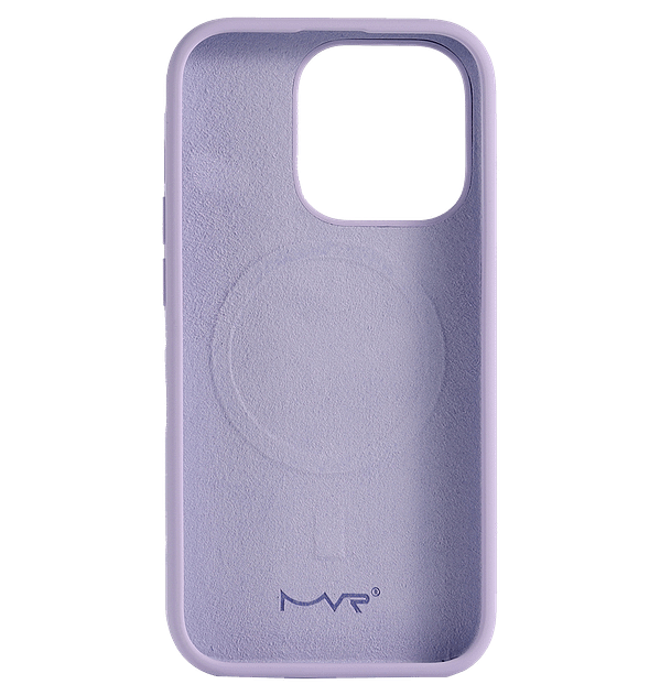 iPhone 15 Pro MVR Liquid Silicone Case - Lavender | Silky Soft - Touch Finish with Reinforced Corners (6ft Drop Proof) - Image 2