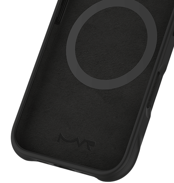 iPhone 16 MVR Wave Silicone Case - Black | Ultra - Grippy Textured Back Cover | Slim, Lightweight & Shock - Absorbent - Image 2