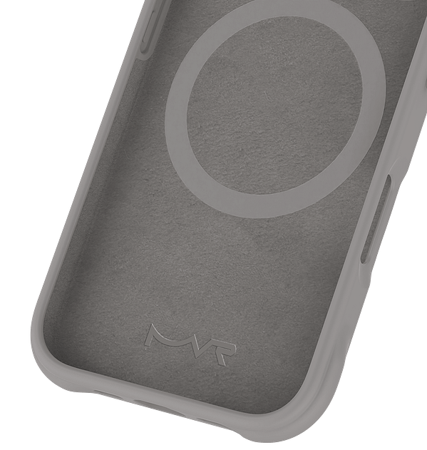 iPhone 16 Plus MVR Wave Silicone Case - Ultra - Smooth Protective Cover (Grey) | Everyday Drop Protection + Stylish Design - Image 2