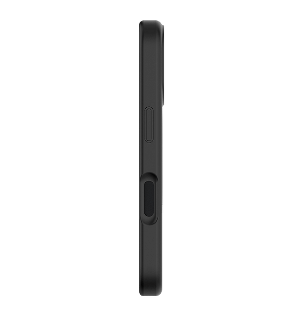 iPhone 16 MVR Liquid Silicone Case - Classic Black | Non - Slip Grip + Built - in Stand | Slim Fit & Protective - Image 3