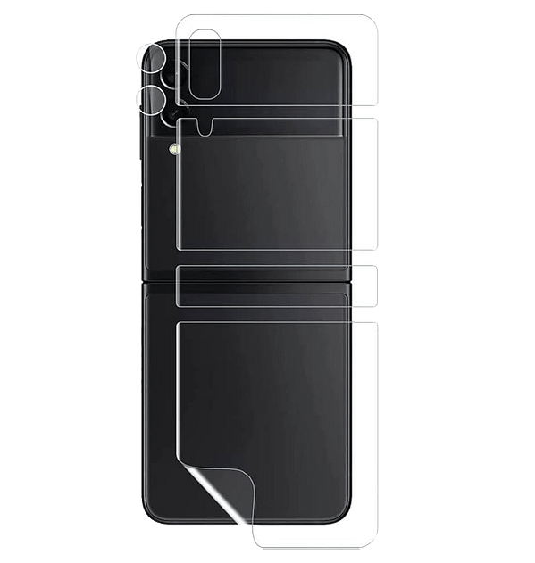 Samsung Galaxy Z Flip 4 Black Hanman Wallet Flip Case