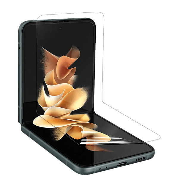 Samsung Galaxy Z Flip 4 Flexible Screen Protector | Unbreakable Membrane Film - Clear (Bubble - Free)