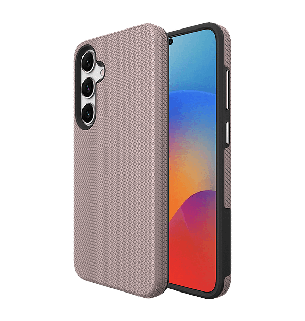 Rose Gold Samsung S25 Plus Triangle MagSafe Cover