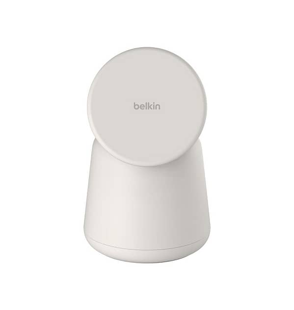 Belkin BoostCharge Pro 2 in 1 - Magnetic USB-C 15W Fast W/MAGSAFE  Wireless Charger Stand - White