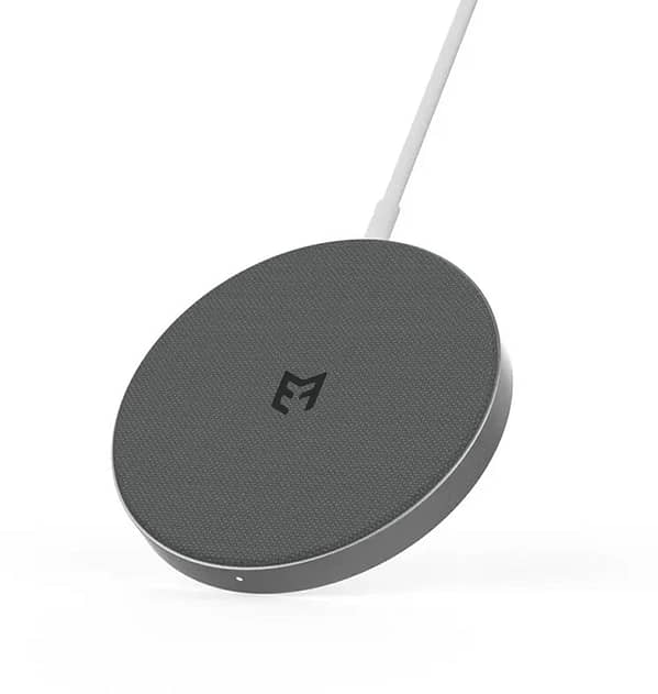 EFM FLUX 15W  Wireless Charging PAD W/20W Wall Charger - Silver