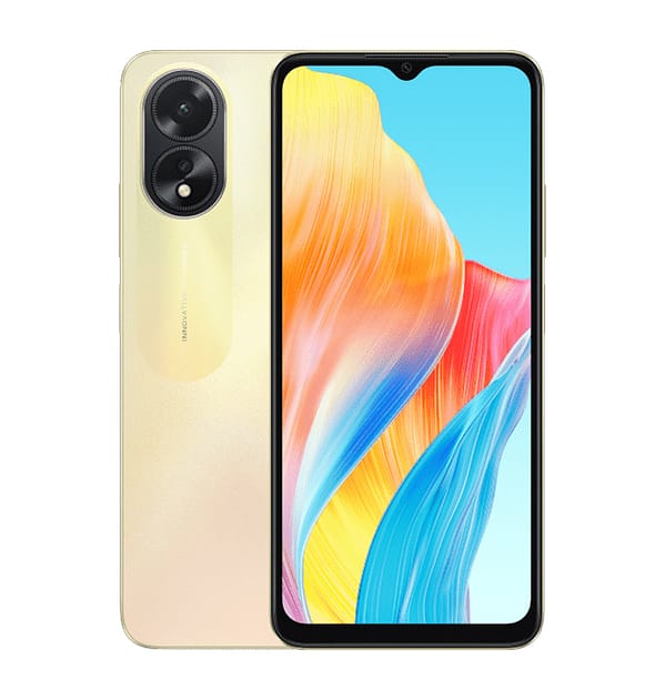 Samsung Galaxy A23 5The OPPO A38 in Glowing Gold packs 128GB storage, 4GB RAM, and a long-lasting 5000mAh battery — perfect for smooth multitasking and all-day use with style.G  Android Smartphone, 6GB RAM, 128GB Storage, 50MP Camera, Long Battery Life - Peach