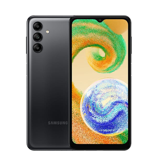 Samsung Galaxy A04S Dual-SIM, 4GB RAM, 128GB Storage, 50MP Camera, Long Battery Life - Black