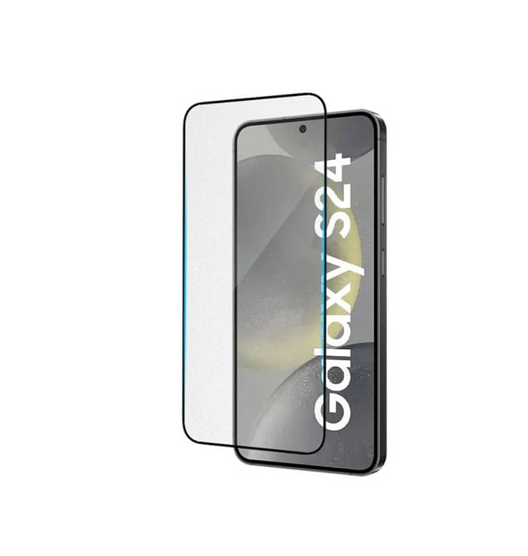 Black triangle textured back case for Galaxy S24 Plus