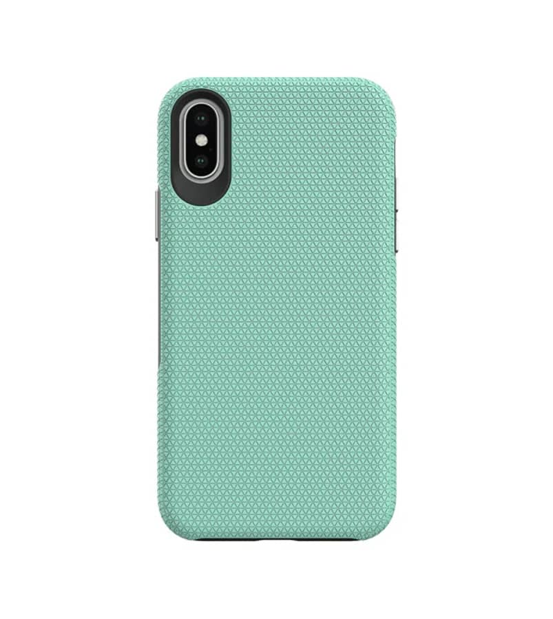 Clear diamond speckle back cover for iPhone 7/8/SE2, stylish and protective.