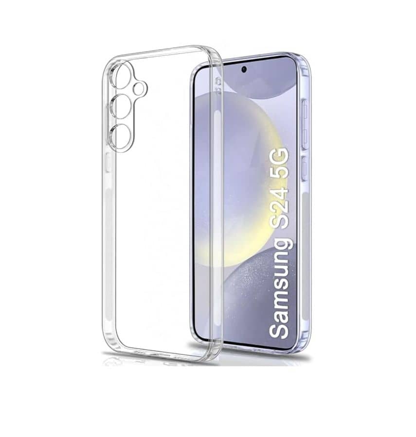 2mm slim clear hard back cover for Samsung Galaxy S24