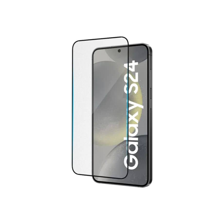 Black triangle textured back case for Galaxy S24 Plus